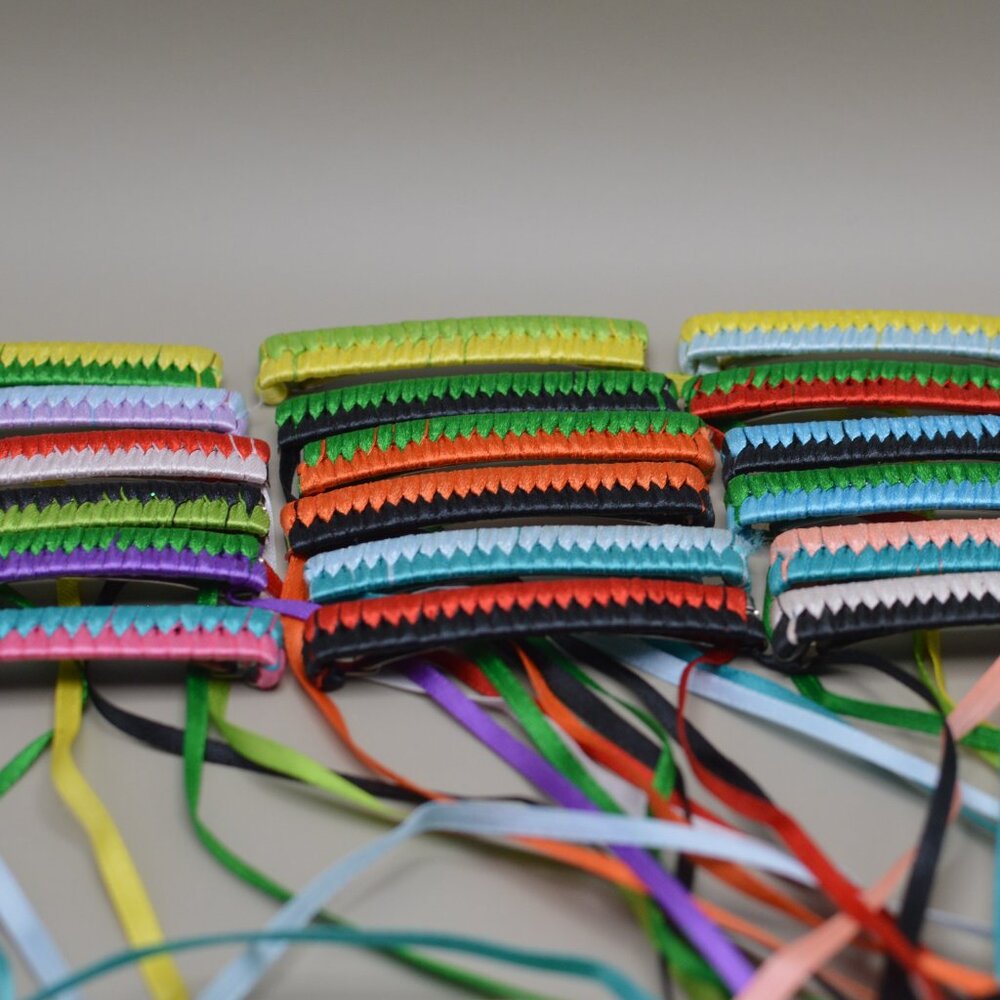Ribbon Barrette - Multiple Color Combinations